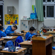 圖為花蓮三民國中課輔（今周刊提供）