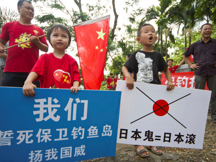 南寧反日活動（路透社，達志影像提供）