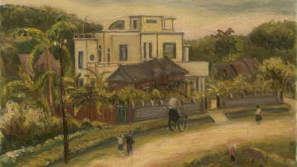 南郭洋樓（陳澄波文化基金會提供）