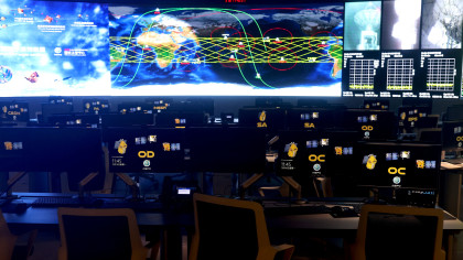 The control room at the National Space Organization in Hsinchu. (Reuters/Shutterstock)