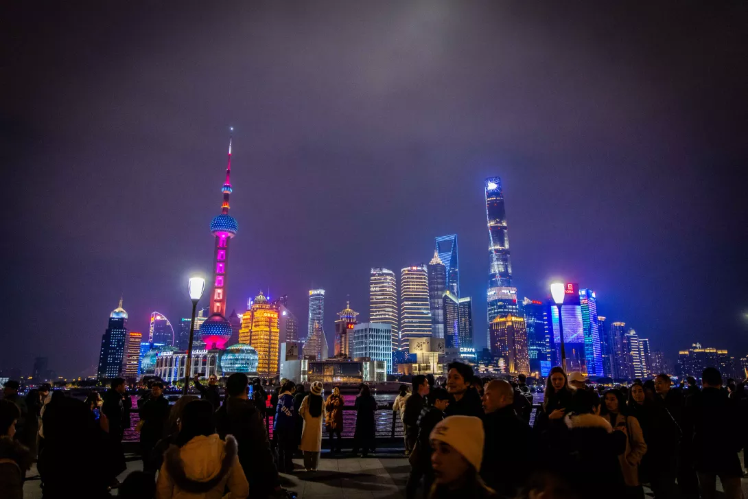 中國上海陸家嘴金融城  （圖片來源：今周刊）